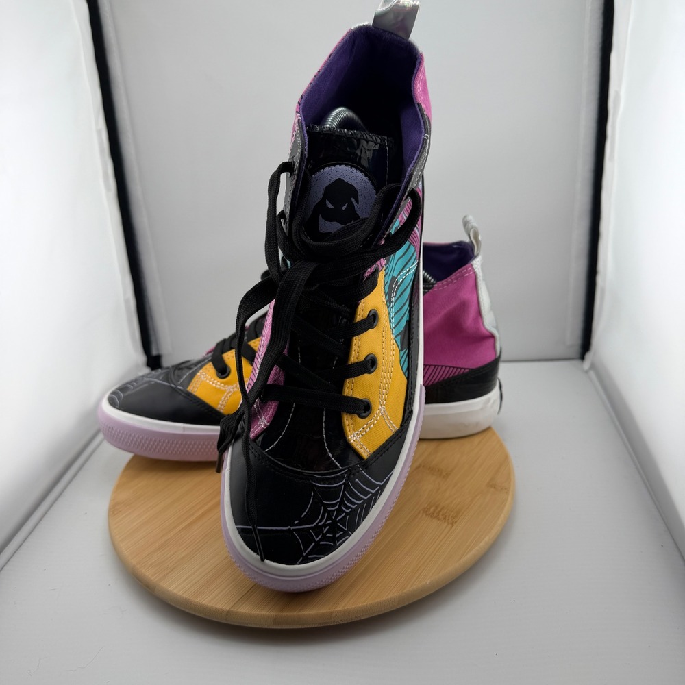 Ground Up Disney Nightmare Before Christmas Sally High Top Sneakers Womens 8.5